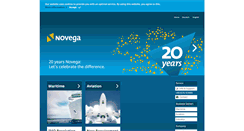 Desktop Screenshot of novega.de