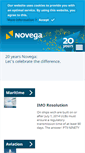 Mobile Screenshot of novega.de